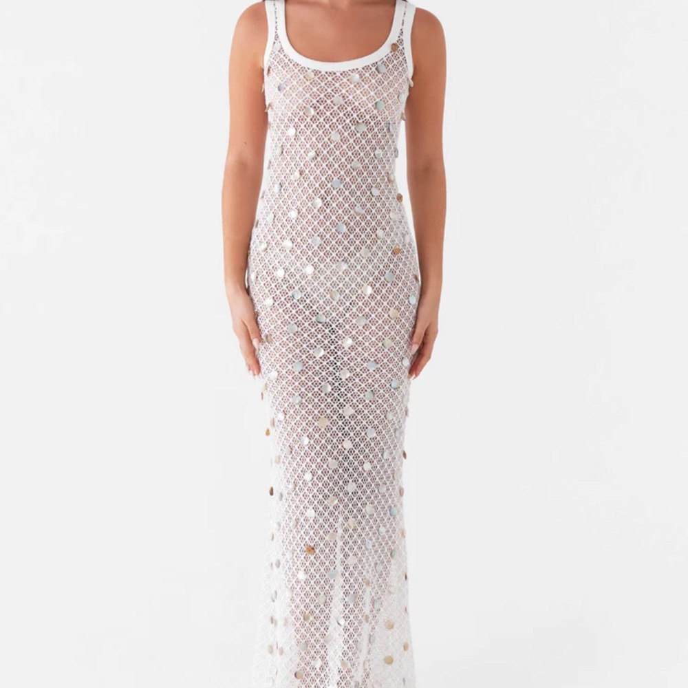 Peppermayo Penida Shell Knit Maxi Dress